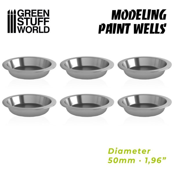 Modelling Paint Wells x6 3