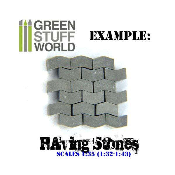Model Paving Bricks - Grey x500 2
