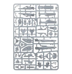 Adeptus Titanicus: Reaver Melta Cannon, Chainfist, Volcano Cannon and Turbo Laser Weapons Sprue 1