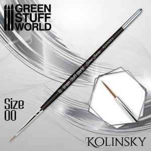 SILVER SERIES Kolinsky Brush - Size 00 1