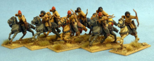 Sassanid Mounted Warriors with Bows 1