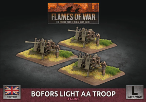 British Bofors Light AA Troop 1