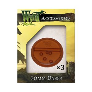 Rootbeer 50mm Translucent Bases - 3 Pack 1