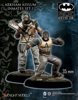 Arkham Asylum Inmates - Metal 1