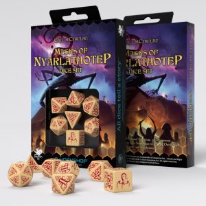 Call of Cthulhu Masks of Nyarlathotep Dice Set (7) 1