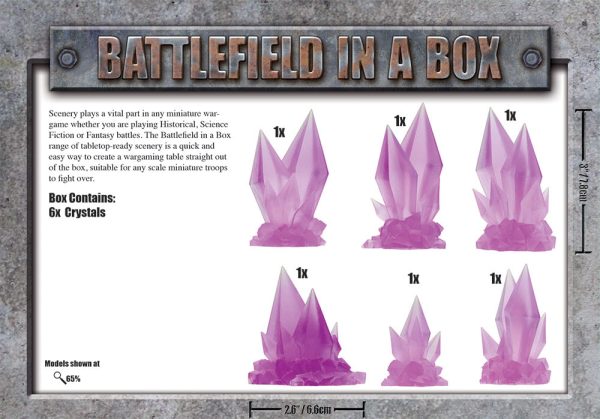 Battlefield in a Box: Energon Crystals (Purple) 2