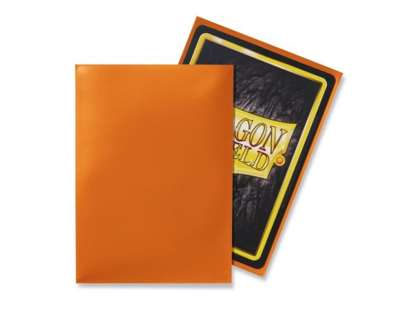 Dragon Shield Sleeves Orange (100) 2