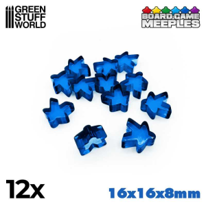 Meeples 16x16x8mm - Blue 1