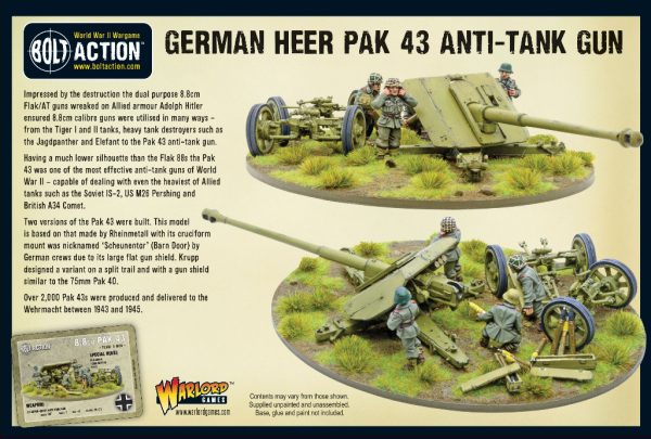 German Heer Pak 43 Anti-Tank Gun 6