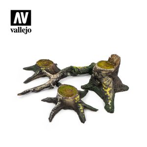 Vallejo Scenics - Scenery: Stumps with Roots 1