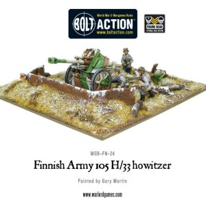 Finnish 105mm H/33 Howitzer 1