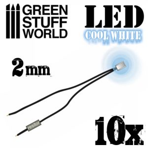 LED Lights Cool White - 2mm 1