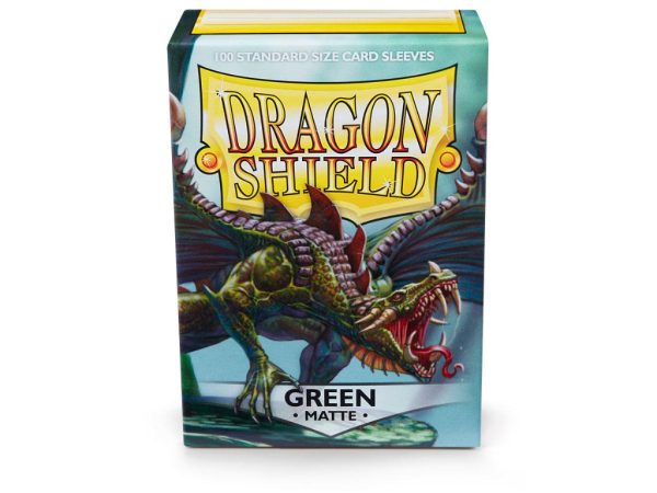 Dragon Shield Matte Sleeves Green (100) 3