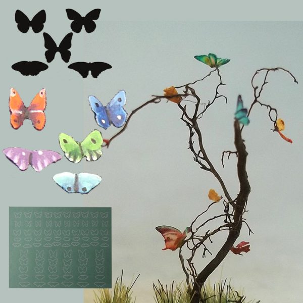 Vellum Details: Butterflies & Moths 1