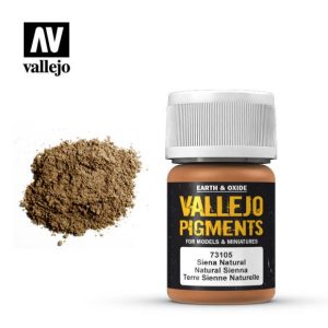 Vallejo Pigment - Natural Sienna 1