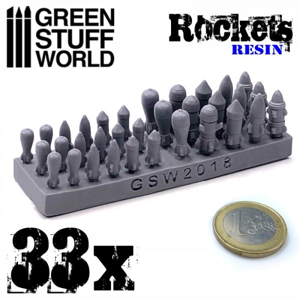 Resin Rockets and Missiles 1
