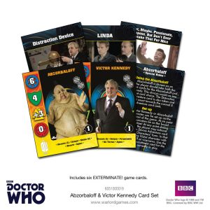 Doctor Who: Abzorbaloff & Victor Kennedy Card Set (6) 1