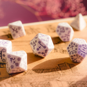 Japanese Die Set - Blue Star Lotus 1