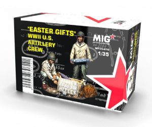"Easter Gifts". Wwii U.S. Artillery Crew 1/35 1