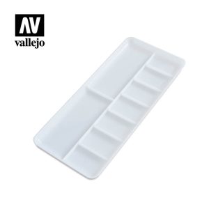 AV Palette - Rectangular 18 x 8.5cm 1