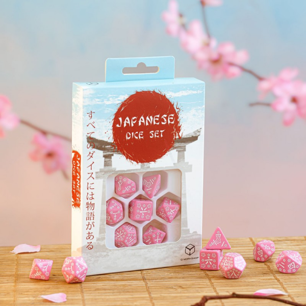 Japanese Dice Set: Sweet Spring Memory 3
