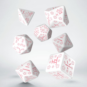 Japanese Dice Set: Cherry Blossom Petals 1