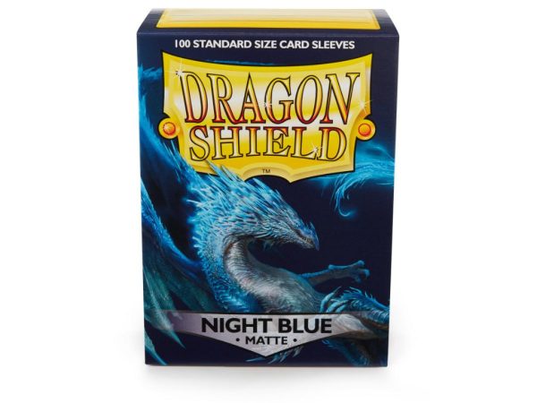 Dragon Shield Sleeves Matte Night Blue (100) 3