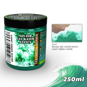 Water effect Gel - Light Green 250ml 1