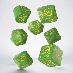 St Patrick Modern Day Dice Set - Lucky Charm 1