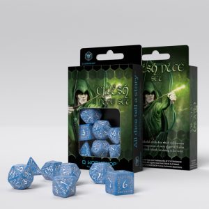 Elvish Glacier & white Dice Set (7) 1