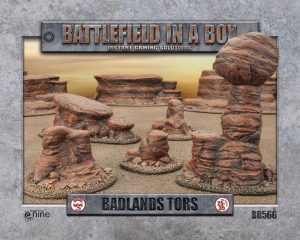 Battlefield in a Box: Badlands Tors (Mars) 1