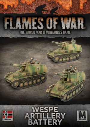 Wespe Artillery Battery (x4 Plastic) 1