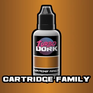 Turbo Dork: Cartridge Family Metallic Acrylic Paint 20ml 1
