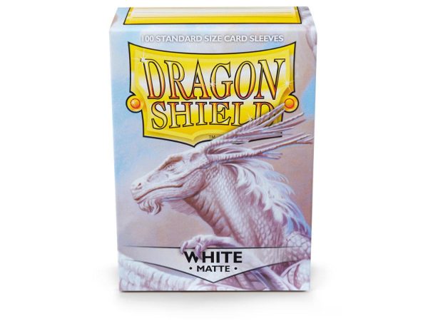 Dragon Shield Matte Sleeves White (100) 3