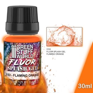 Splash Gel - Flaming Orange 1