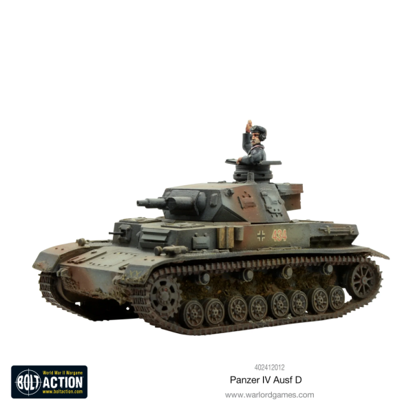 German Panzer IV Ausf D 1