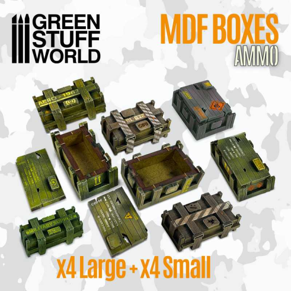Rectangular Wooden MDF Boxes 1