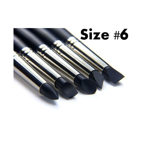 Colour Shapers Brushes SIZE 6 - BLACK FIRM 2