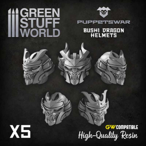 Bushi Dragon Helmets 1