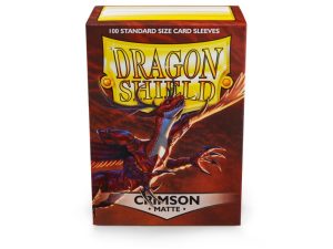 Dragon Shield Sleeves Matte Crimson (100) 1