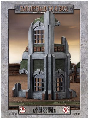 Gothic Industrial - Large Corner (x1) - 30mm 1