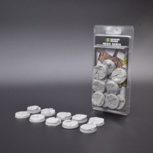 Temple Bases Round 32mm (x10) 1