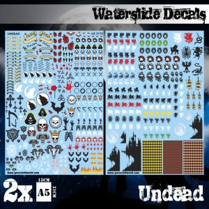Waterslide Decals - Undead 1