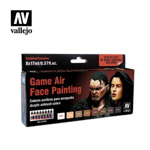 Vallejo Game Air - Face Painting Set (x8) 1