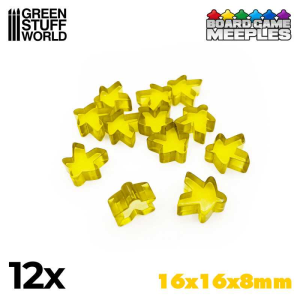 Meeples 16x16x8mm - Yellow 1
