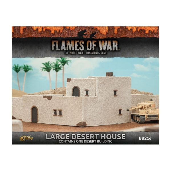 Flames of War: Large Desert House 1