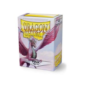 Dragon Shield Sleeves Matte Pink (100) 1