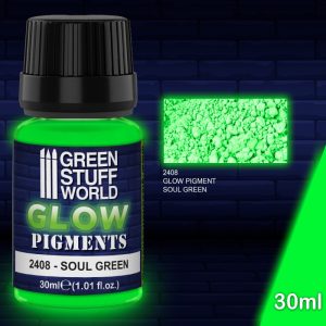 Glow in the Dark Pigment - SOUL GREEN 1