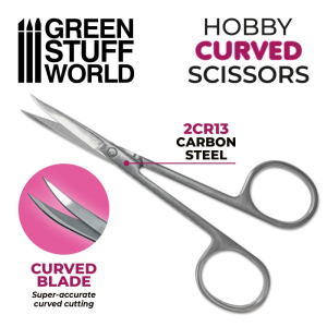 Hobby Scissors - Curved Tip 1