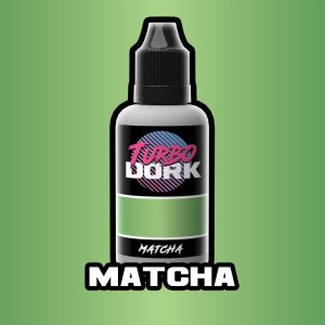 Turbo Dork: Matcha Metallic Acrylic Paint 20ml 1
